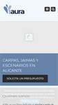 Mobile Screenshot of grupoaura.es